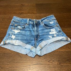 Distressed Denim/Jean Shorts